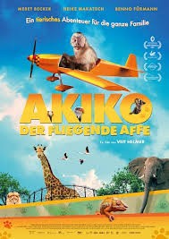 Spielfilm.de - 3 Fanpakete für Akiko, der fliegende Affe bestehend aus 2 Kinokarten und einem süßem kleinen Äffchen.