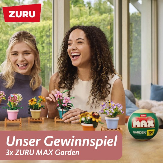Spielwaren Krömer - 3 x ZURU MAX Garden Kugel