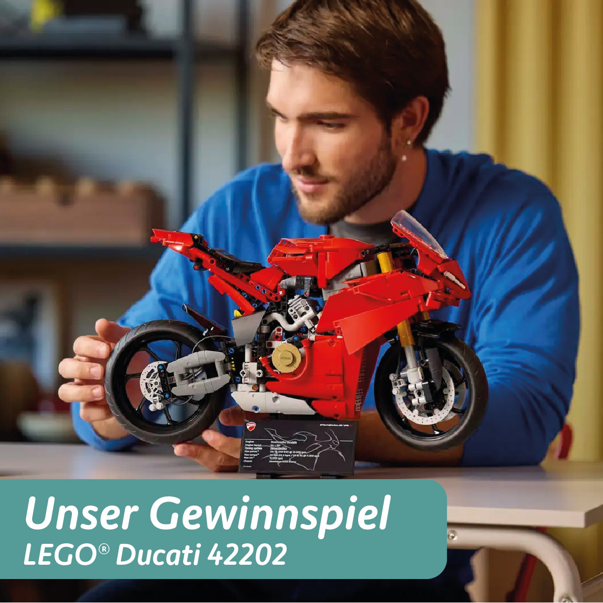 Spielwaren Krömer - eine LEGO Ducati