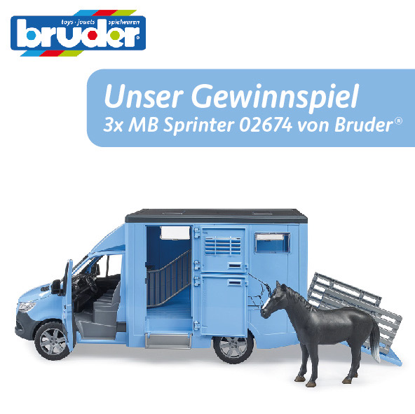 Spielwaren Krömer - 3 mal MB Sprinter von Bruder