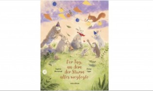 trailer-ruhr - 1 Exemplar "Der Tag, an dem der Sturm alles wegfegte" - Kinderbuch von Sophie Moronval
