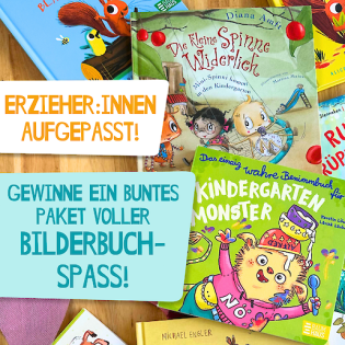 100x1 Bilderbuchpaket : Die kleine Spinne Widerlich - Wir zwei vertragen uns, Mister O'Lui und das Mutigsein und weitere