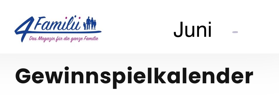 4familie - täglich wechselnde Sachpreise fürs Baby, Kinder und Familie