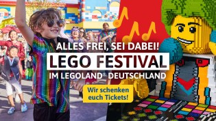Antenne Bayern - Tickets für das LEGO Festival im LEGOLAND Deutschland vom 7. bis 22. Juni