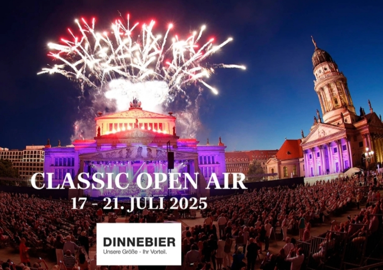 BB Radio - Je zwei VIP-Tickets für jedes Konzert für das Classic Open Air vom 17. bis 21.07. am Gendarmenmarkt in Berlin