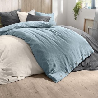 couchstyle - 1 von 2 Sets mit je 2 Bettwäsche-Garnituren Leinna von Kleine Wolke