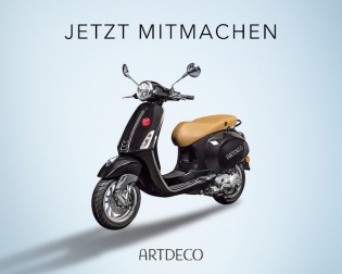 Douglas - Artdeco Vespa Primavera in Schwarz (Nur für  BEAUTY CARD Kunden)
