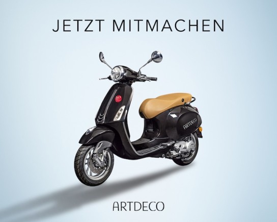 Douglas - Artdeco Vespa Primavera in Schwarz (Nur für  BEAUTY CARD Kunden)