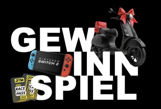 Driver Handelssysteme -  E-Roller,  Nintendo Switch 2 inkl. Mario Kart World, 2 Tickets für die DTM 2025