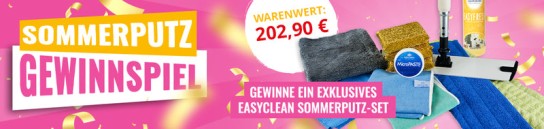 EASYCLEAN-SHOP - Sommerputz-Set im Wert von 202,90€