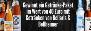 Edeka Kissel SBK - Ein Getränke-Paket der Brauerei Bellheimer und Bellaris im Wert von 40€