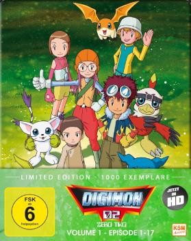 ENTERTAINMENT BASE - 2x je eine Blu-ray Box von DIGIMON ADVENTURE 2.1. – LIMITED EDITION FUTURE PAK (01-17)