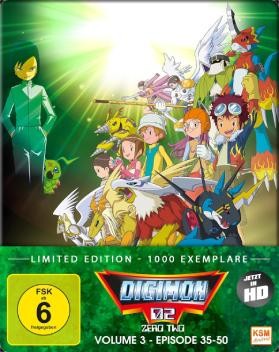 ENTERTAINMENT BASE - 2x je eine Blu-ray Box von DIGIMON ADVENTURE 2.3. – LIMITED EDITION FUTURE PAK (35-50)