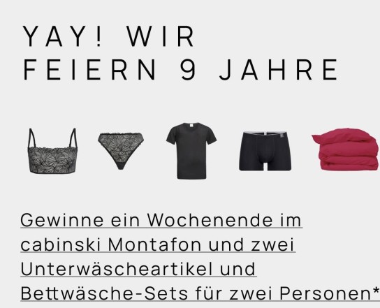 erlich textil - Feel-Good Paket im Wert von über 1.000€  inkl. drei Übernachtungen in Montafon (Österreich)