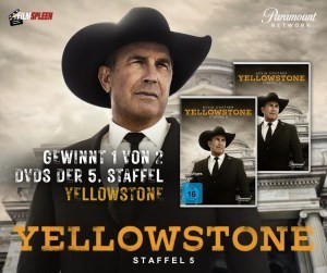 filmspleen - "YELLOWSTONE (S5)" - zwei DVDs der 5. Staffel von „Yellowstone“