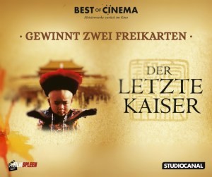 filmspleen - zwei Freikarten zum Film „ DER LETZTE KAISER“