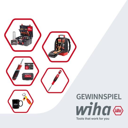 GOTOOLS - Wiha Werkzeugkoffer XL, Wiha Rucksack, Schraubendreher und weitere Preise