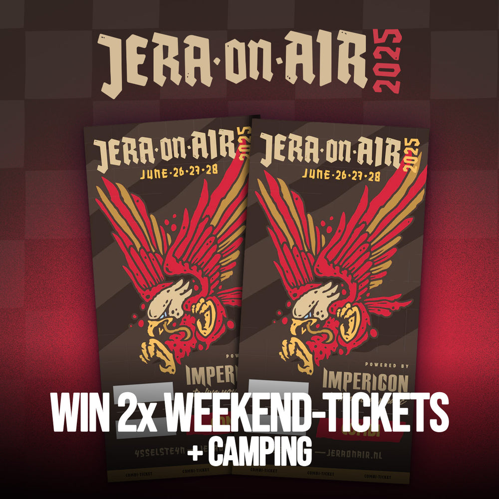 Impericon - zwei Weekend Tickets inkl. Camping für das Jera On Air 2025  vom 26. bis 28. Juni in Ysselsteyn (Niederlande)