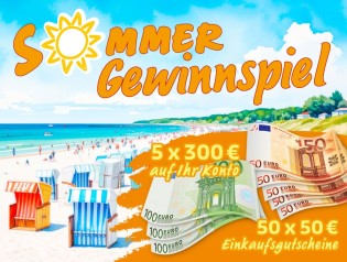 Jungborn -  5 x 300€ in bar, 50 x 50€ Jungborn Einkaufsgutscheine für dein nächstes Sommerfest