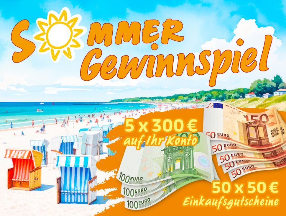 Jungborn -  5 x 300€ in bar, 50 x 50€ Jungborn Einkaufsgutscheine für dein nächstes Sommerfest