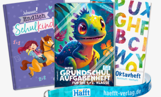 kaenguru-online - 2x ein Gewinnpaket „Schulstart" aus der LERNFREUDE-Reihe des Häfft-Verlags