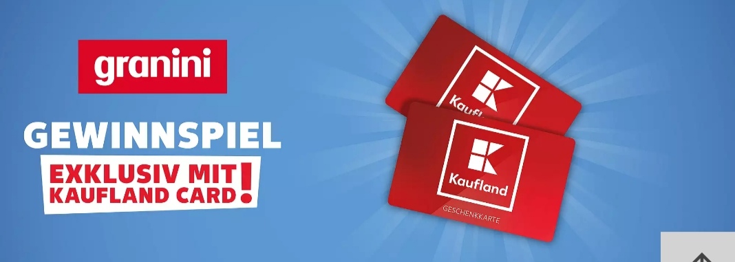 Kaufland - Gewinne 1 von 250 Geschenkkarten im Wert von je 100 Euro (Kaufland Card Inhaber)