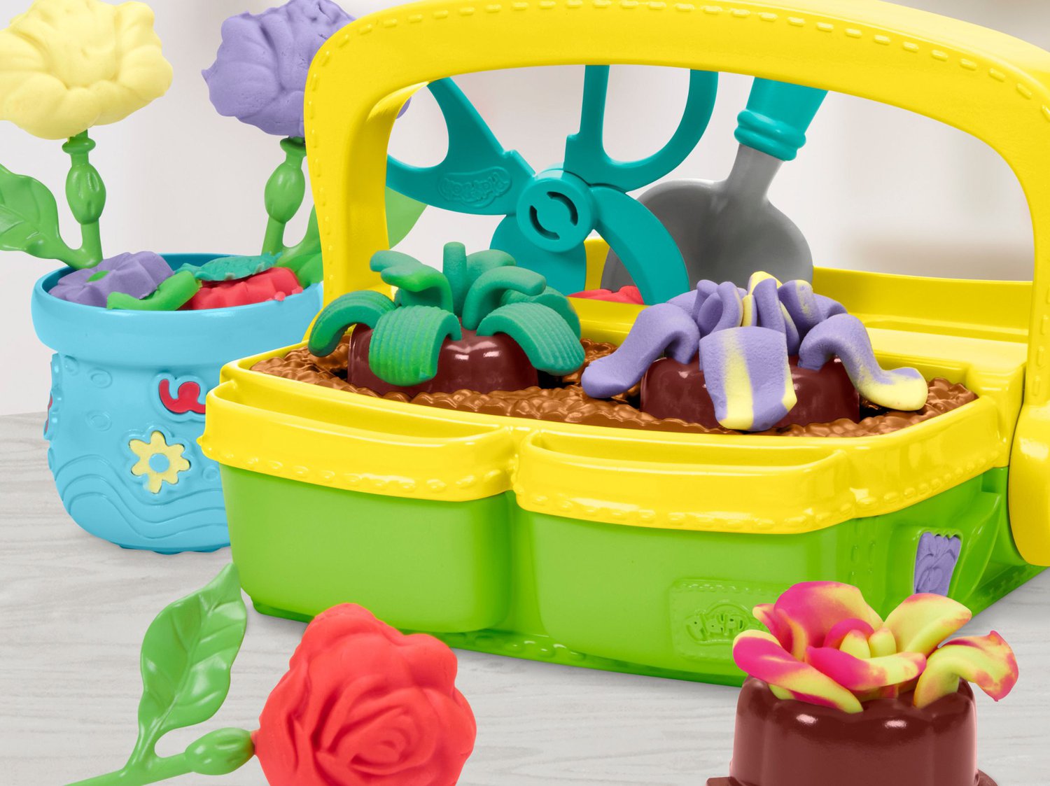 kinderzeit-bremen - Play-Doh-Sets "Bunter Blumenspaß"