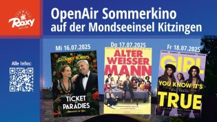 mainpost - 3 x 2 Tickets für das Roxy Mondsee Sommerkino am 16.07.2025 in Kitzingenjeweils