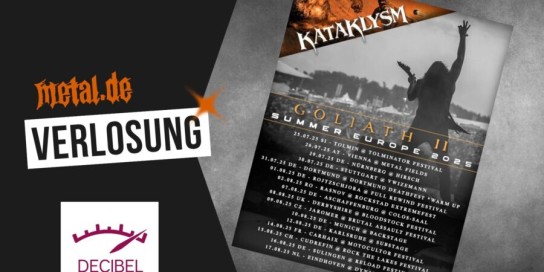 metal.de - 2×2 Tickets für die Tournee von Kataklysm an folgenden Standorten:29.07. Nürnberg, 30.07. Stuttgart ,07.08. Aschaffenburg, 10.08. München, 12.08. Karlsruhe