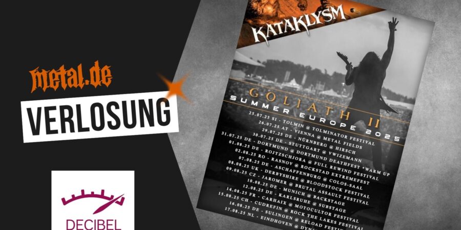 metal.de - 2×2 Tickets für die Tournee von Kataklysm an folgenden Standorten:29.07. Nürnberg, 30.07. Stuttgart ,07.08. Aschaffenburg, 10.08. München, 12.08. Karlsruhe