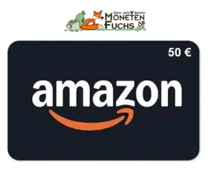 Monetenfuchs -Amazon-Gutschein im Wert von 50 € gewinnen