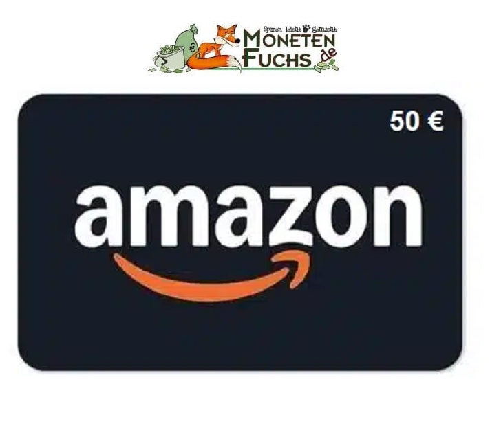 Monetenfuchs -Amazon-Gutschein im Wert von 50 € gewinnen