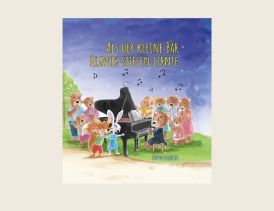 morefamily - 1Buch: Als der kleine Bär Klavier spielen lernte