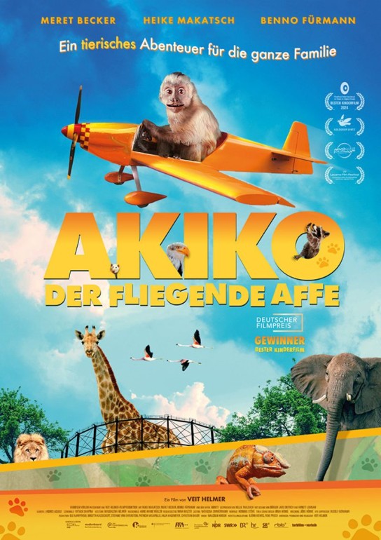 NextGenGamersnet - 2 x 1 Kinoticket für Akiko, der fliegende Affe