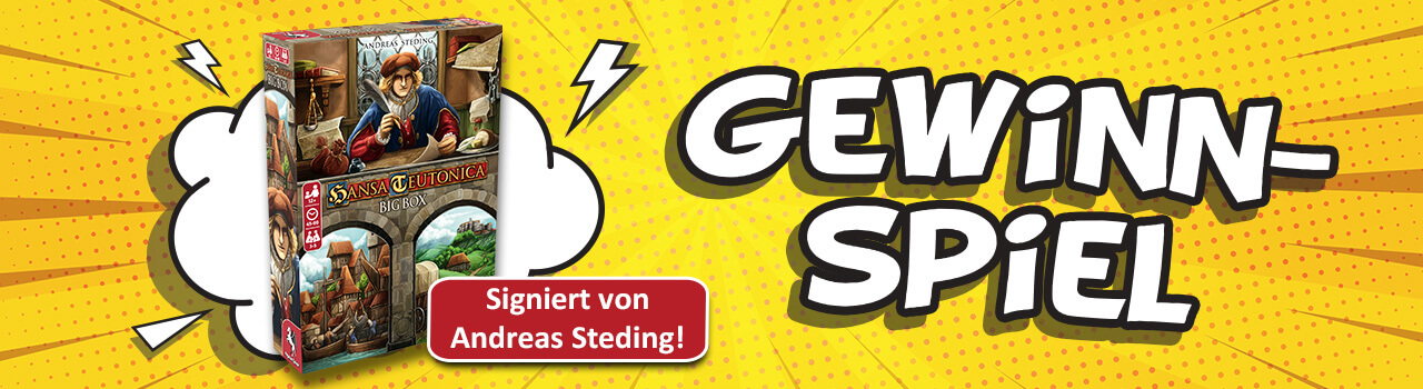 Pegasus - Hansa Teutonica Big Box, signiert von Autor Andreas Steding