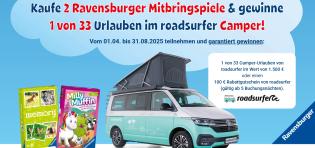 Ravensburger - 33x1 Camper Urlaub von Roadsurfer oder einen Rabattgutschein (Produktkauf)