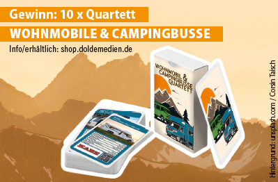 Reisemobil International - 10 x das Quartett 