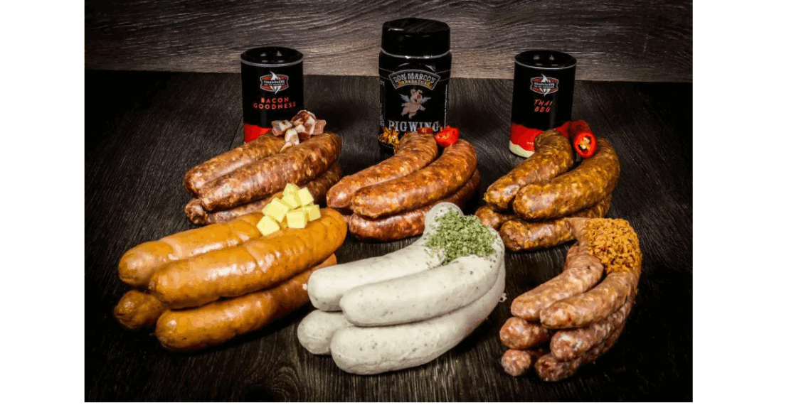 Rosenheimer Schaufenster - ein Party-Bratwurst-Paket mit 26 Bratwürsten