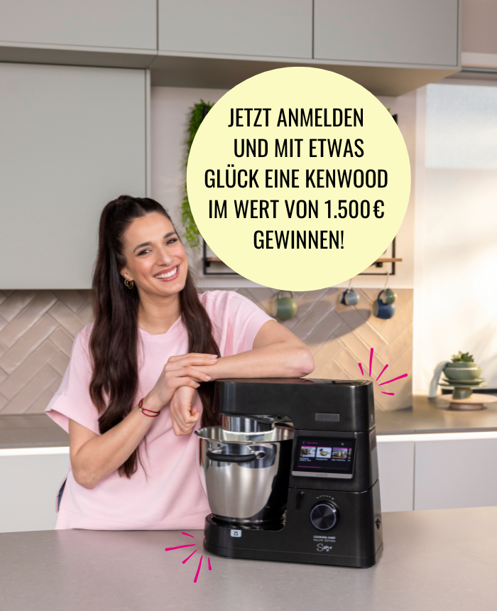 Sallys Shop - schwarze Kenwood Cooking Chef Sallys Edition (Küchenmaschine)