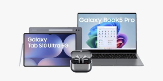 Samsung - 3x1 smartes Produktpaket von Samsung bestehend aus: 1x Galaxy Book5 Pro Gray 512GB 14