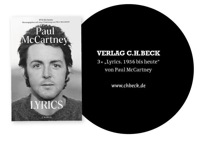 SLAM Media - 3x „Lyrics. 1956 bis heute"von Paul McCartney