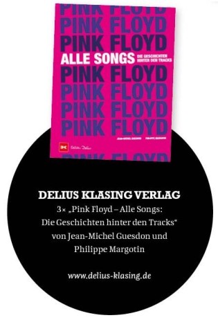 SLAM Media - 3x „Pink Floyd- Alle Songs: Die Geschichten hinter den Tracks" von Jean-Michel Guesdon