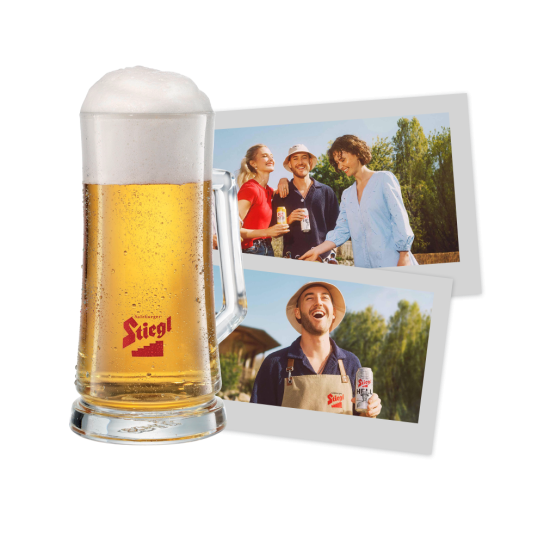Stiegl -  Grillparty mit Social Media-Star Austrian Kiwi, Weber- Gasgriller, Grillboxen vom Chianinahof, Sieba Elektro-Tischgriller