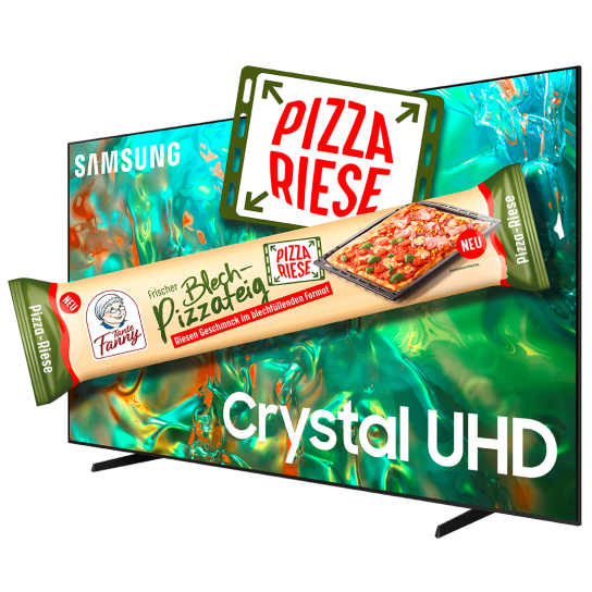 Tante Fanny - 3 x 1 98“ Samsung Crystal UHD 4K Smart TV