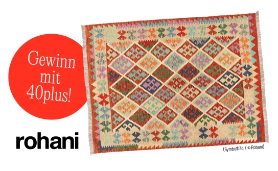 40plus Magazin - einen Kelim Teppich