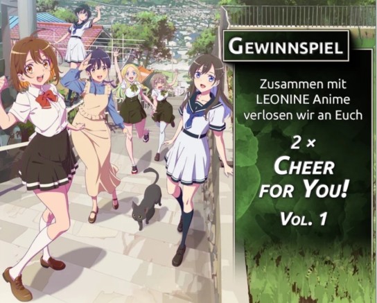 anisearch - 2x1 „Cheer for You!“ auf Blu-ray
