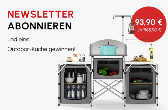 Aosom - eine Campingküche zu gewinnen