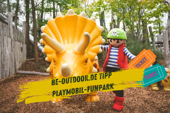 be-outdoor.de - 5×2 Karten für den Playmobil-Funpark