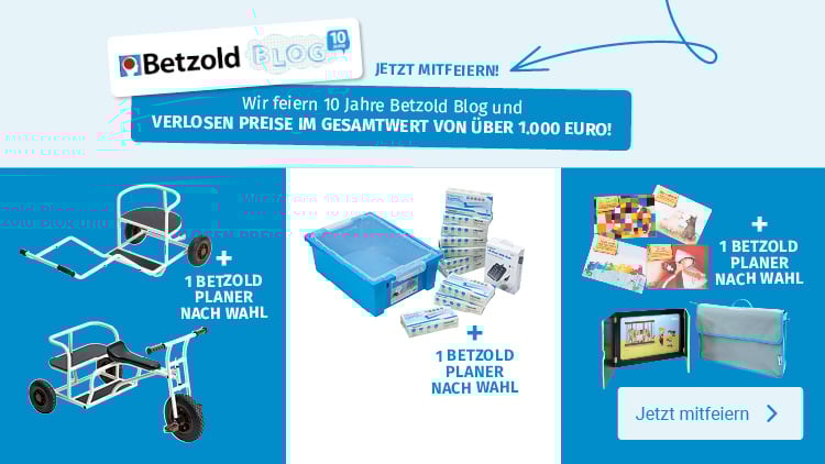 Betzold - Betzold Rikscha, Betzold Dreirad, Betzold Schulplaner oder Kindergartenplaner und weitere Gewinne