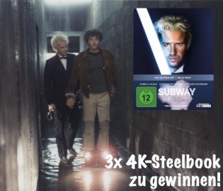 BLURAY-DISC - 3 x „Subway“ in 4K auf Ultra HD Blu-ray im Steelbook